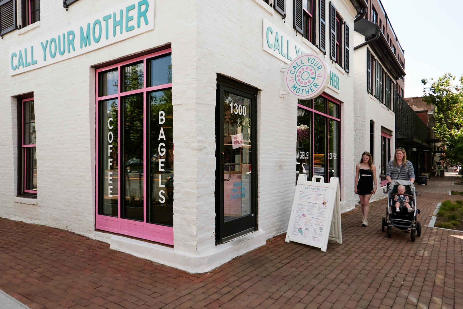 The outside of Call Your Mother, a