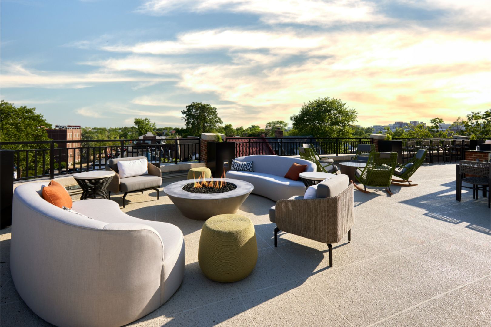 Rooftop Firepit