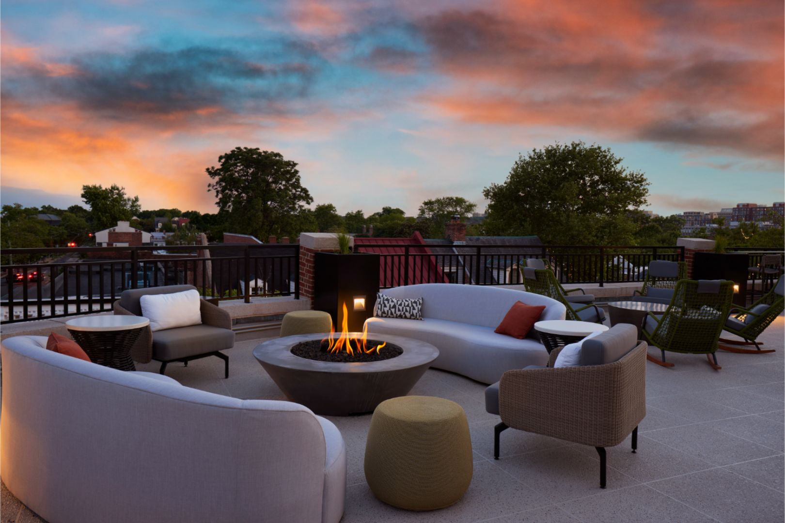 Rooftop Firepit